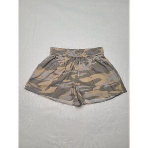 Express Womens Shorts Camouflage Green  Size S